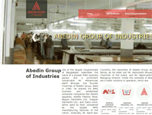 Tablet Screenshot of abedingroup.com
